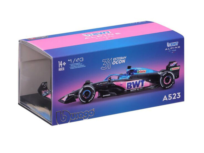 Bburago BWT Alpine A523 1:43 (2023) #31 Esteban Ocon